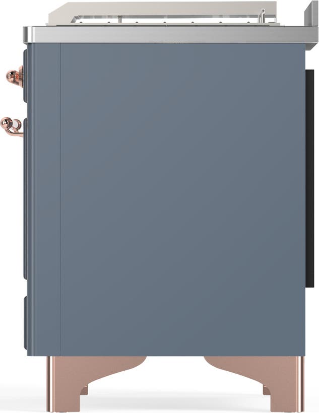 Ilve UM48FSQNR3BGP Blue Grey With Copper Trim, Natural Gas