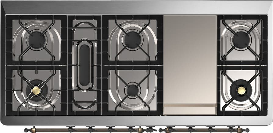 Ilve UM60FNR3EGB Emerald Green With Burnished Trim, Natural Gas