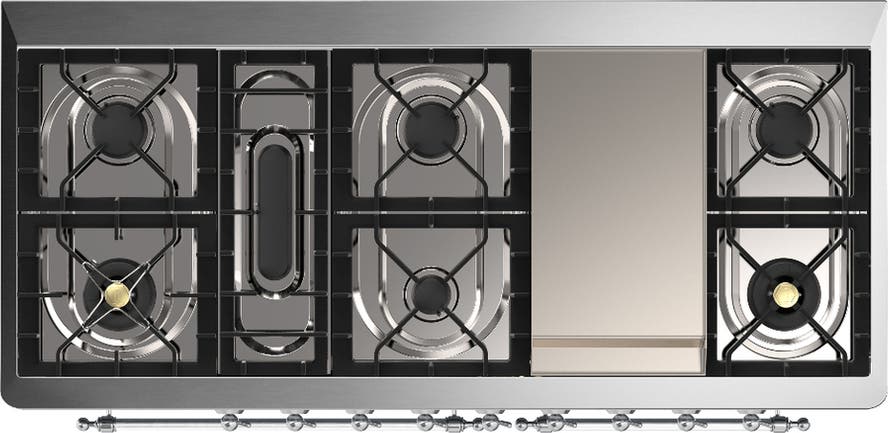 Ilve UM60FQNR3BKCLP Glossy Black With Chrome Trim, Liquid Propane