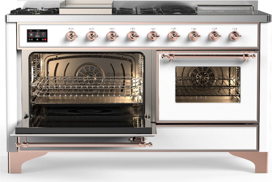 Ilve UM60FSNR3WHPLP White Copper Trim, Liquid Propane