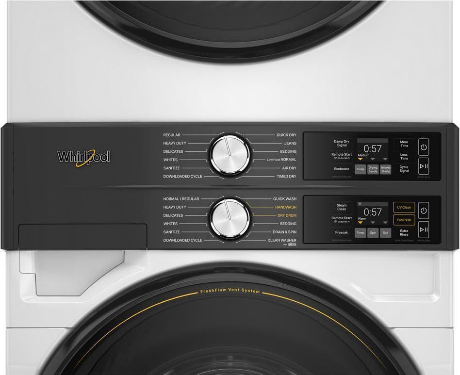 Whirlpool WEF5727TW Electric, White