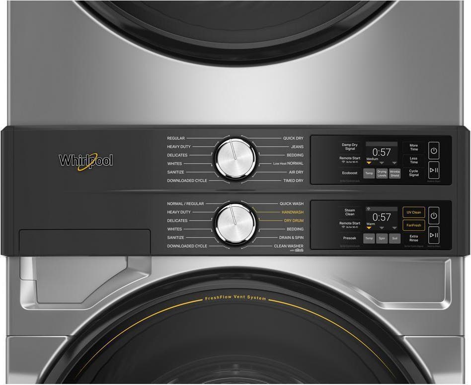 Whirlpool WEF5727TR Electric, Radiant Silver