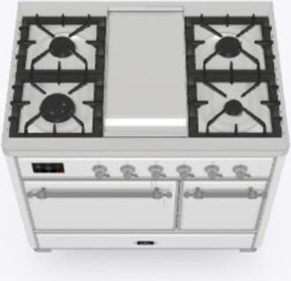 Ilve UMD10FDQNS3RACLP Ral Custom Color With Chrome Knobs, Liquid Propane