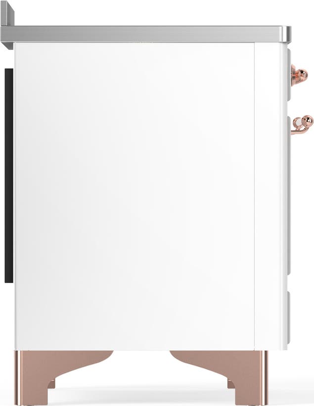 Ilve UMIB48QNR3WHP White With Copper Trim
