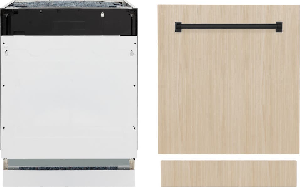 Zline DWVZ24MB Panel Ready With Matte Black Handle