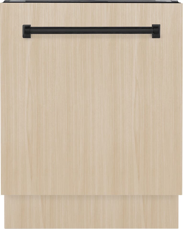 Zline DWVZ24MB Panel Ready With Matte Black Handle