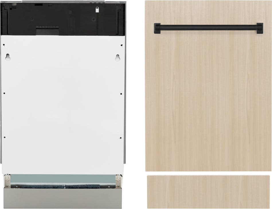 Zline DWVZ18MB Panel Ready With Matte Black Handle