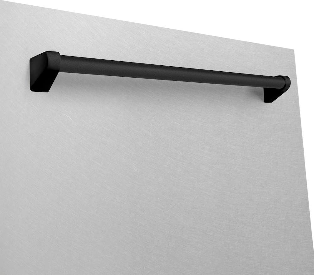 Zline DWMTZSN24MB Durasnow Stainless Steel With Matte Black Handle, ...