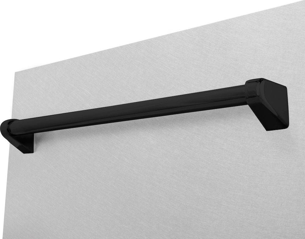 Zline DWVZSN18MB Durasnow Stainless Steel With Matte Black Handle, ...