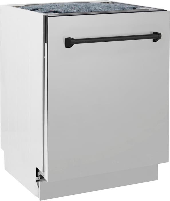 Zline DWVZ30424MB Stainless Steel With Matte Black Handle, 51dba