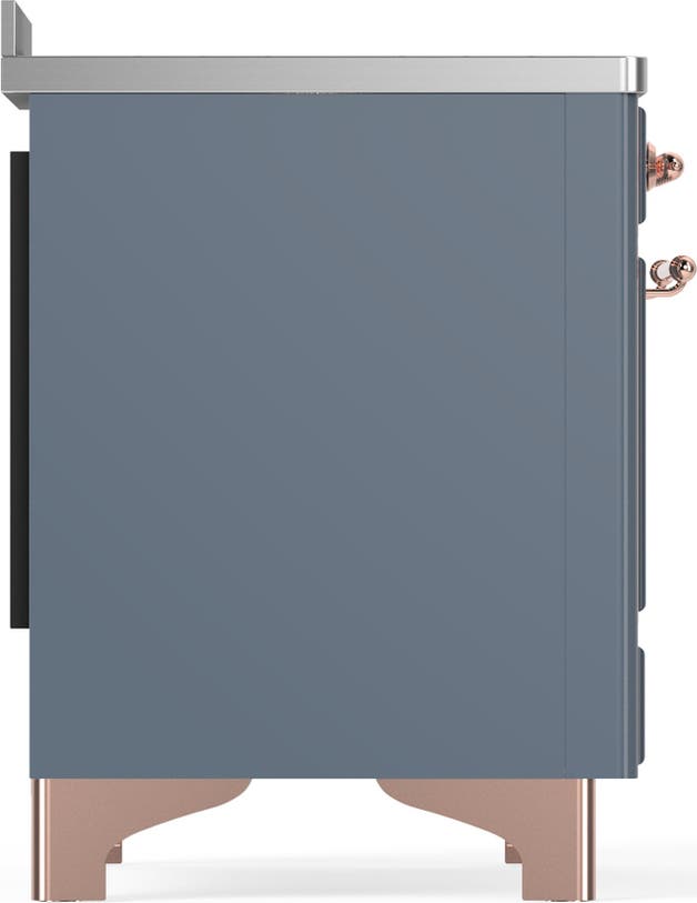 Ilve UMIB48QNR3BGP Blue Grey With Copper Trim