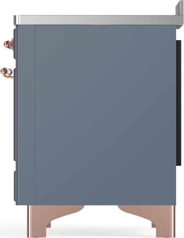 Ilve UMIB48QNR3BGP Blue Grey With Copper Trim
