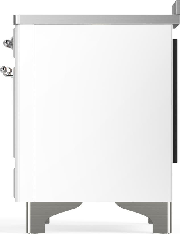 Ilve UMIB48NR3WHC White With Chrome Trim