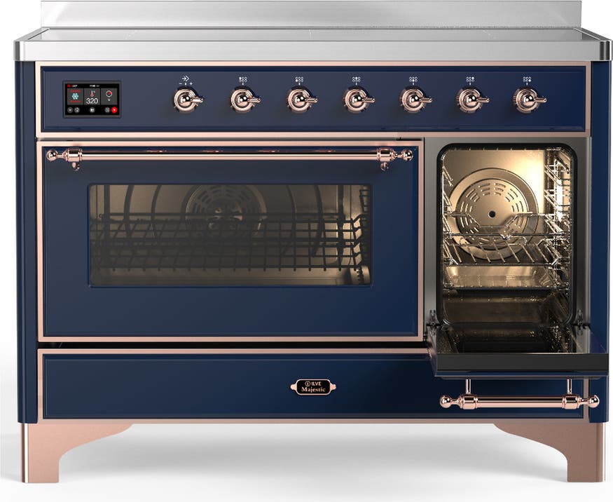 Ilve UMIB48NR3MBP Midnight Blue With Copper Trim
