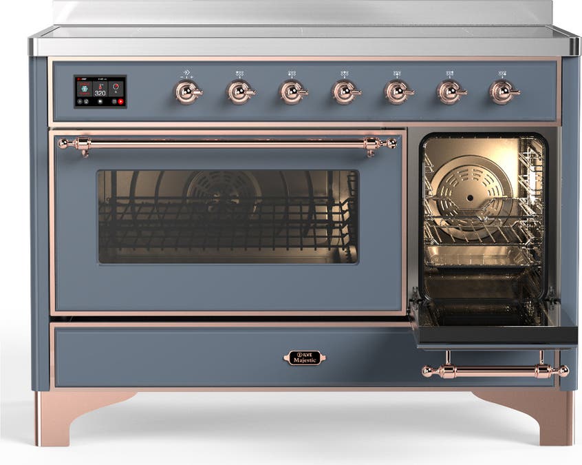 Ilve UMIB48NR3BGP Blue Grey With Copper Trim