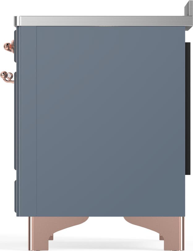 Ilve UMIB48NR3BGP Blue Grey With Copper Trim