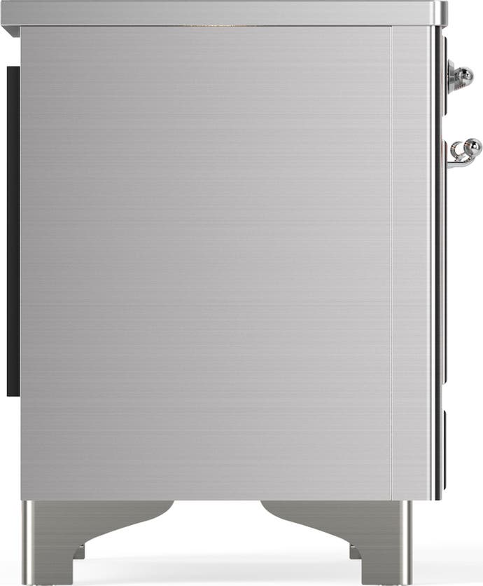 Ilve UMIB36QNR3SSC Stainless Steel With Chrome Trim