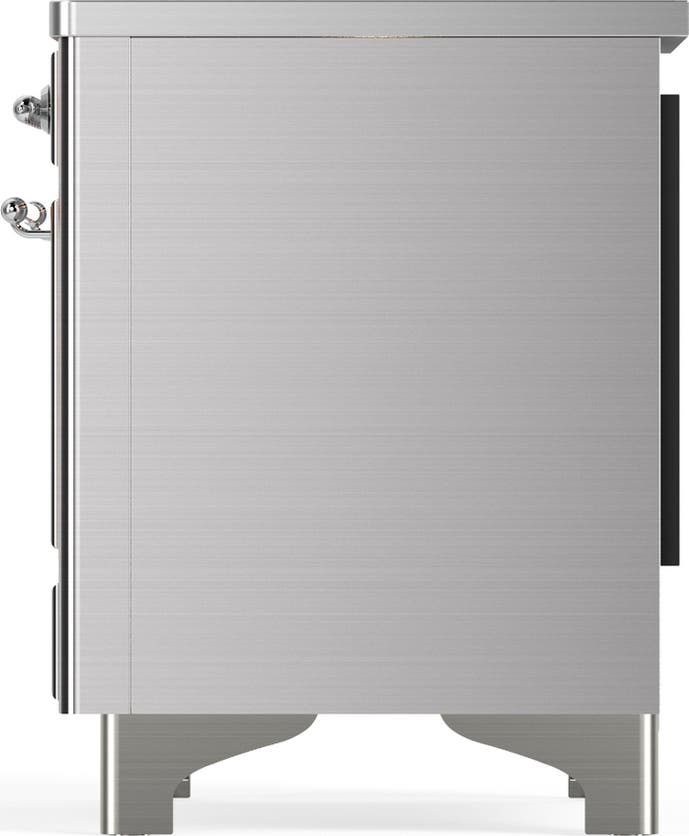 Ilve UMIB36QNR3SSC Stainless Steel With Chrome Trim