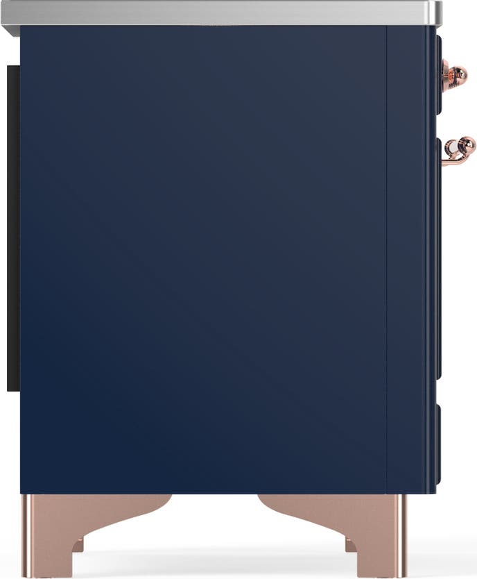Ilve UMIB36QNR3MBP Midnight Blue With Copper Trim
