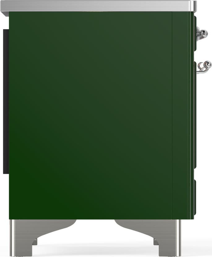 Ilve UMIB36QNR3EGC Emerald Green With Chrome Trim