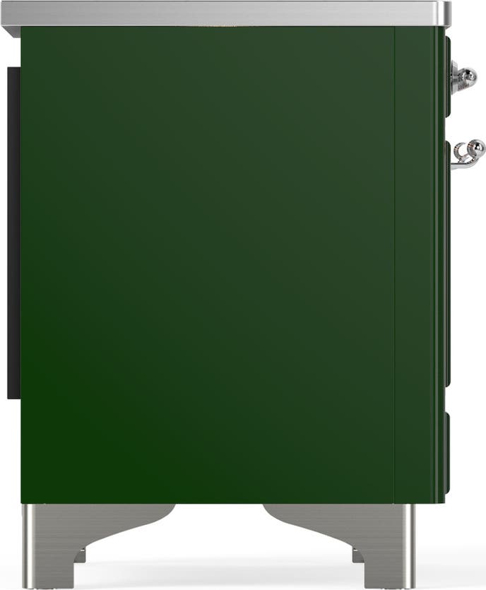 Ilve UMIB36NR3EGC Emerald Green With Chrome Trim