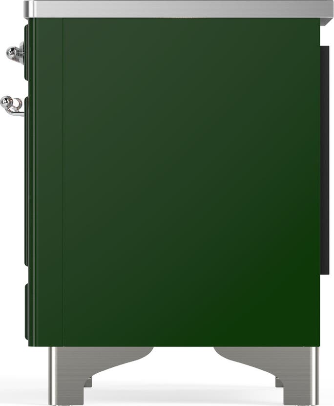 Ilve UMIB36NR3EGC Emerald Green With Chrome Trim