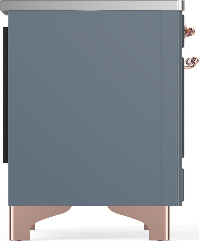 Ilve UMIB36NR3BGP Blue Grey With Copper Trim