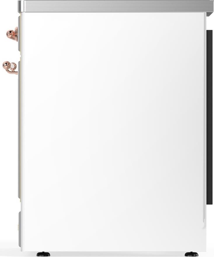 Ilve UMIB30QNR3WHP White With Copper Trim