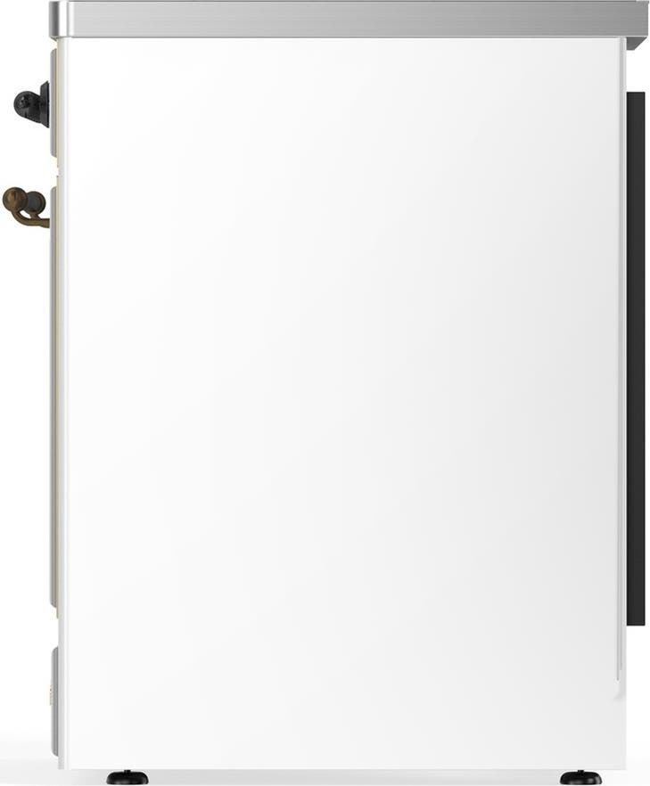 Ilve UMIB30QNR3WHB White With Burnished Trim