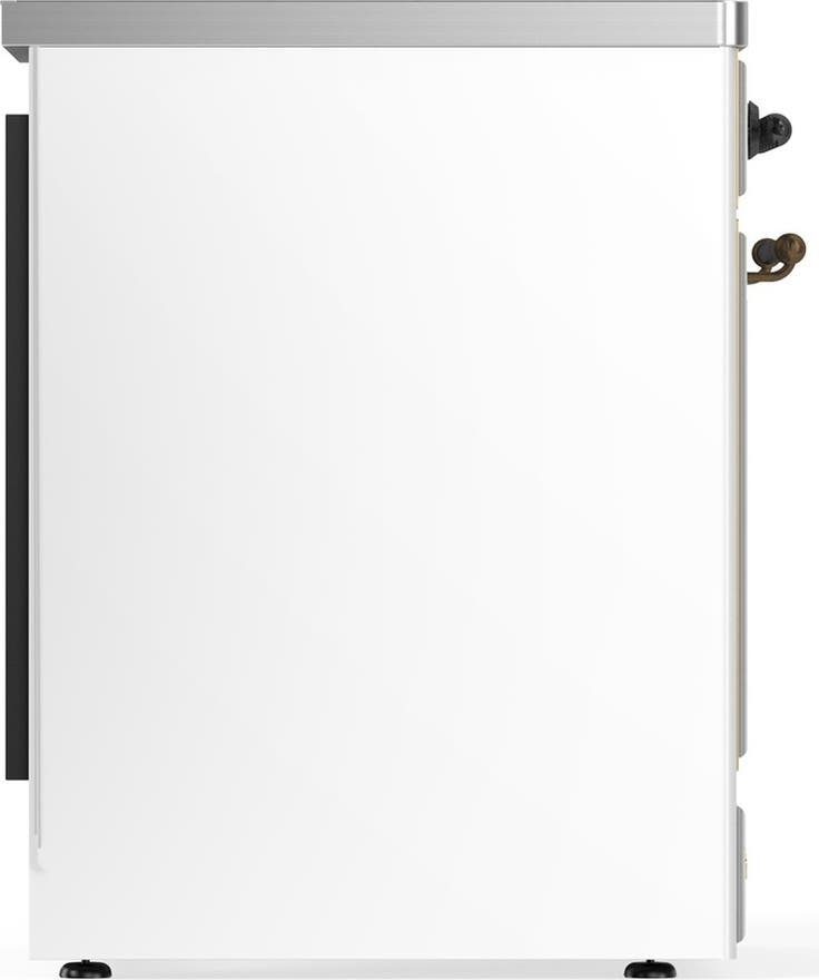 Ilve UMIB30QNR3WHB White With Burnished Trim