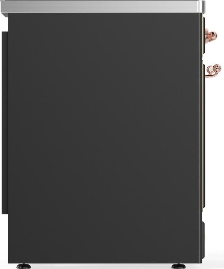Ilve UMIB30QNR3MGP Matte Graphite With Copper Trim