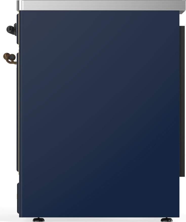 Ilve UMIB30QNR3MBB Midnight Blue With Burnished Trim