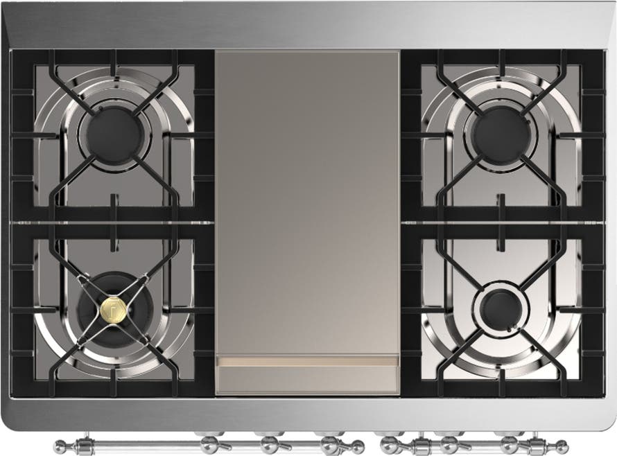 Ilve UMD40FQNR3EGC Emerald Green With Chrome Trim, Natural Gas