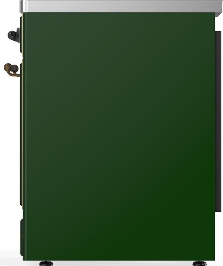 Ilve UMIB30QNR3EGB Emerald Green With Burnished Trim