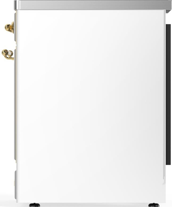 Ilve UMIB30NR3WHG White With Brass Trim