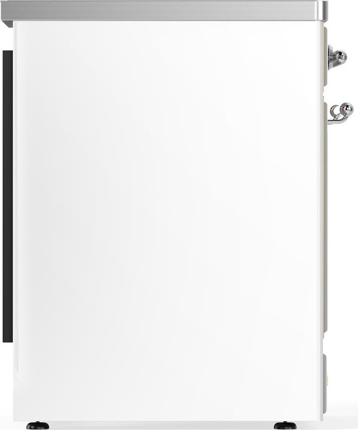 Ilve UMIB30NR3WHC White With Chrome Trim