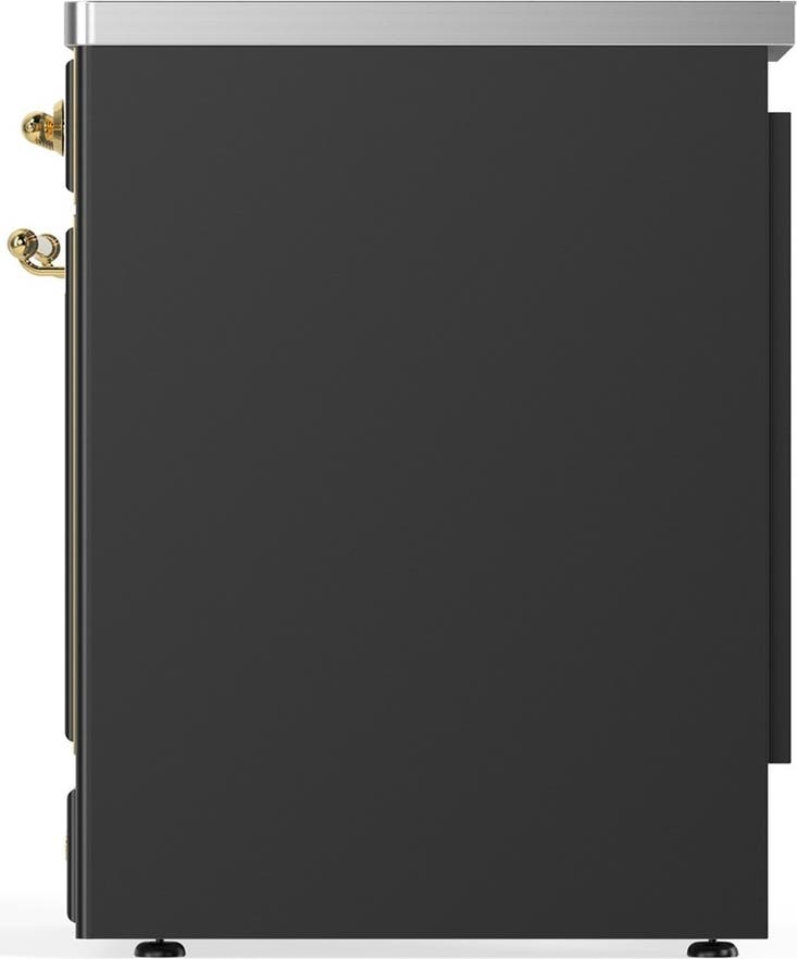 Ilve UMIB30NR3MGG Matte Graphite With Brass Trim