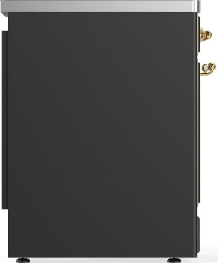 Ilve UMIB30NR3MGG Matte Graphite With Brass Trim