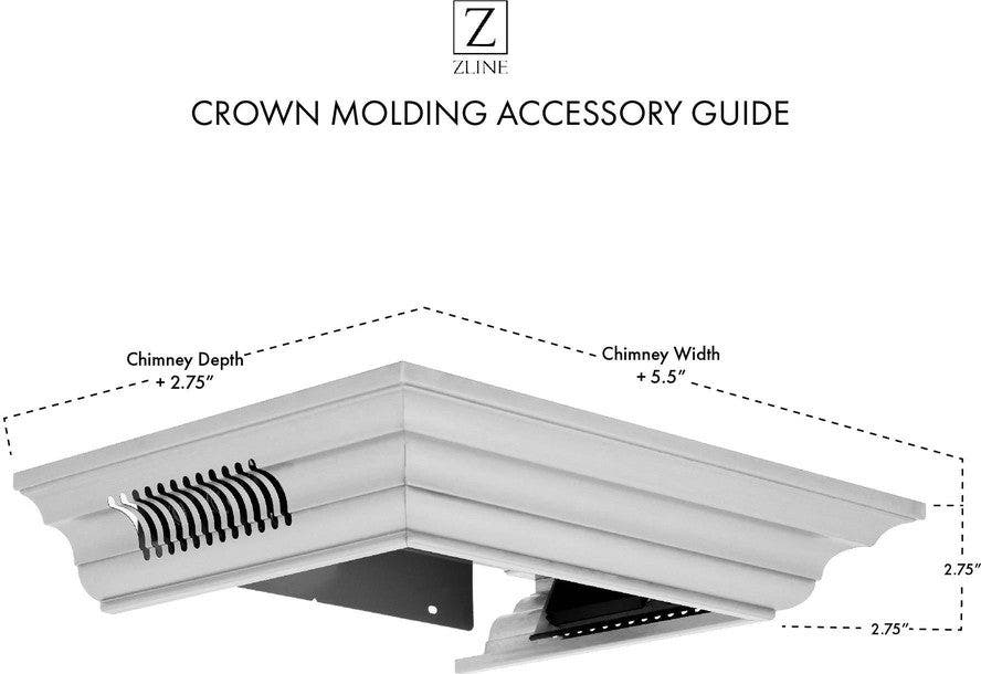 Zline CM6BTKNKN4 Brushed 430 Stainless Steel