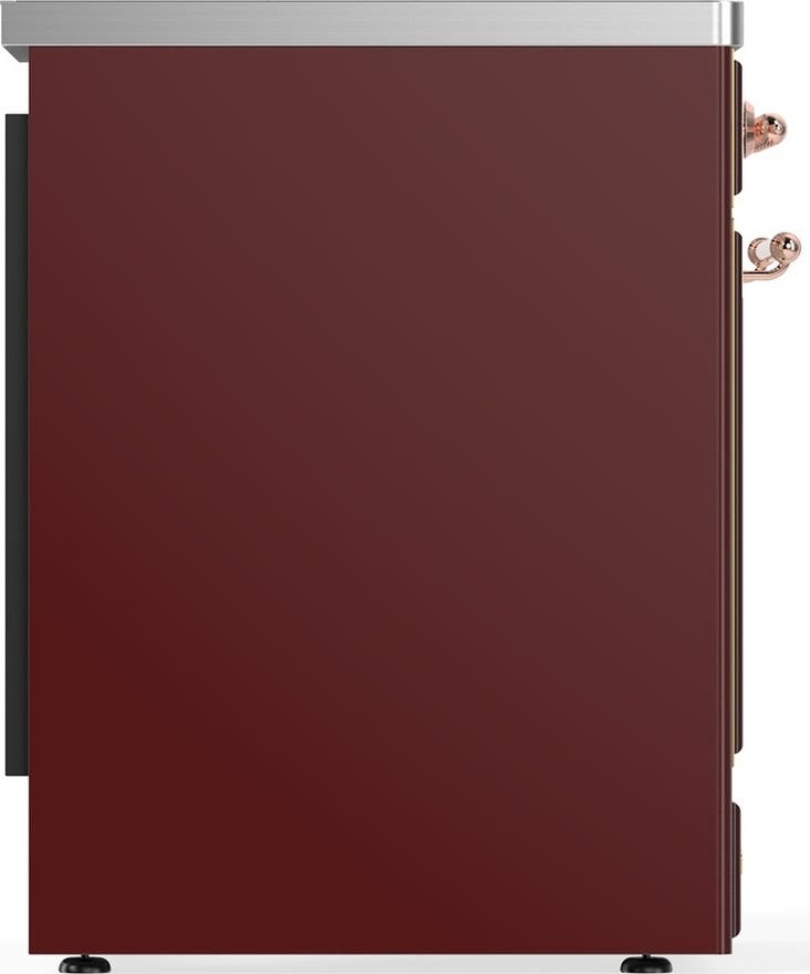 Ilve UMIB30NR3BUP Burgundy With Copper Trim