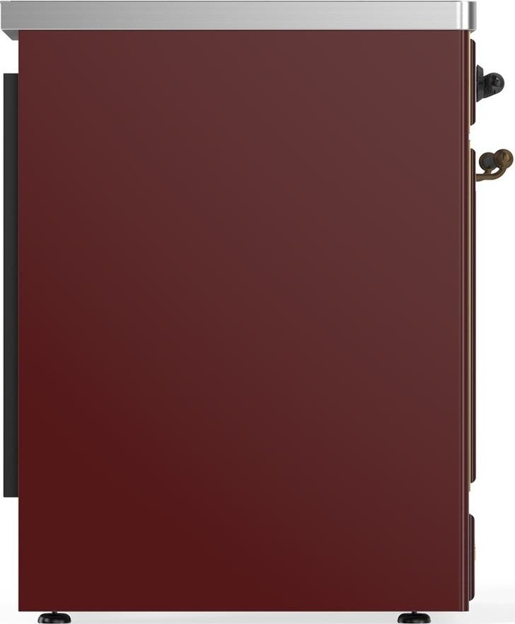 Ilve UMIB30NR3BUB Burgundy With Burnished Trim
