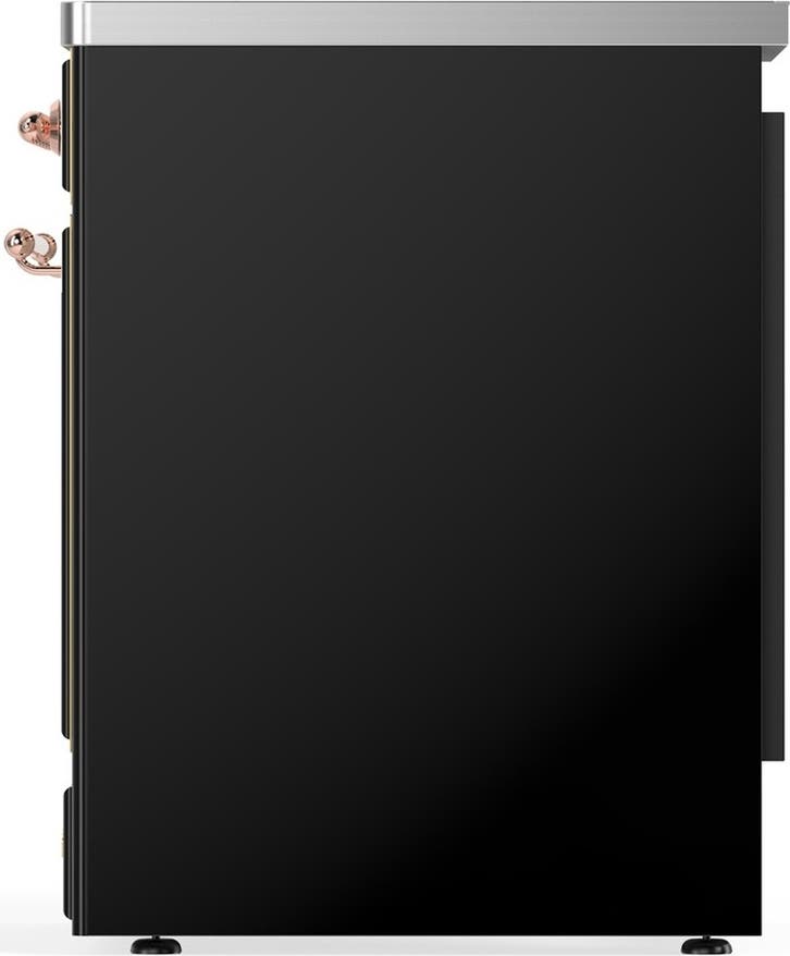 Ilve UMIB30NR3BKP Glossy Black With Copper Trim