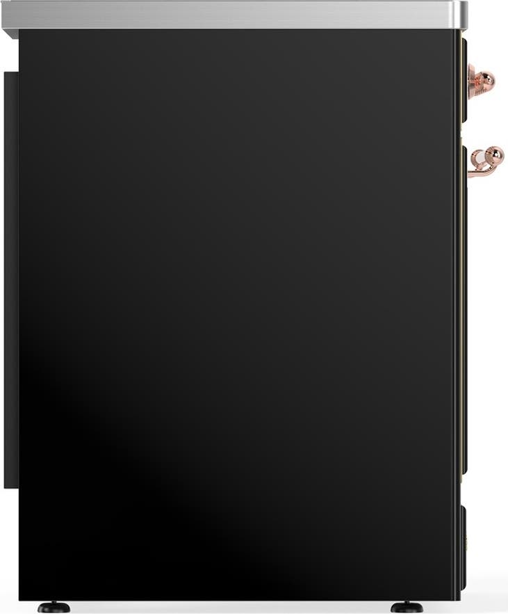 Ilve UMIB30NR3BKP Glossy Black With Copper Trim