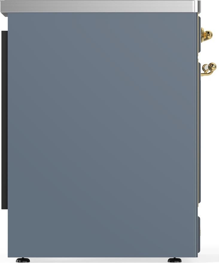 Ilve UMIB30NR3BGG Blue Grey With Brass Trim
