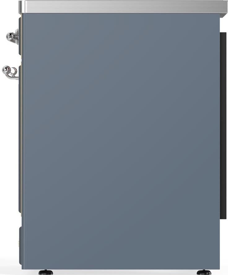 Ilve UMIB30NR3BGC Blue Grey With Chrome Trim