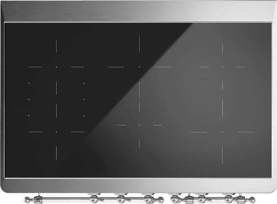 Ilve UMDIB40QNR3WHC White With Chrome Trim