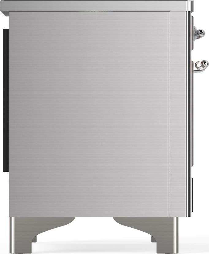 Ilve UMDIB40QNR3SSC Stainless Steel With Chrome Trim