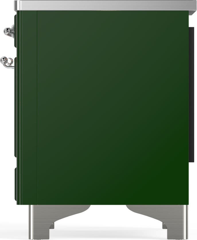 Ilve UMDIB40QNR3EGC Emerald Green With Chrome Trim