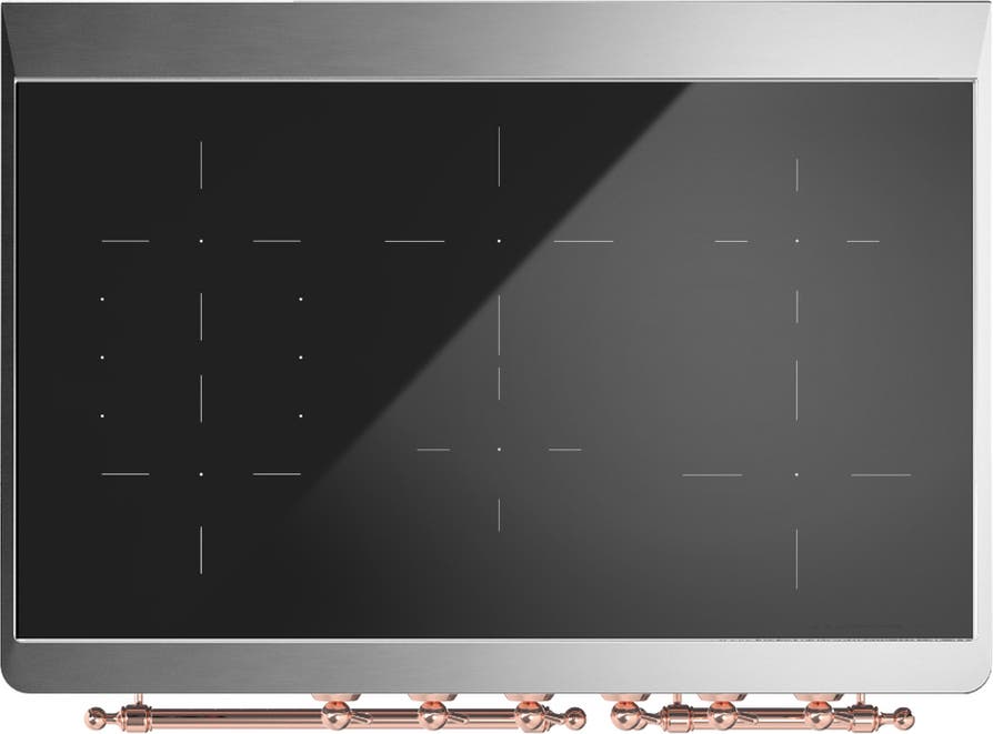 Ilve UMDIB40QNR3BGP Blue Grey With Copper Trim