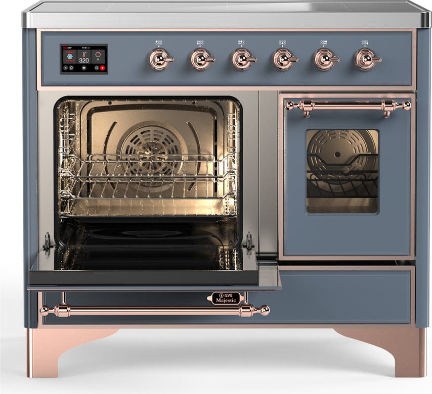 Ilve UMDIB40NR3BGP Blue Grey With Copper Trim